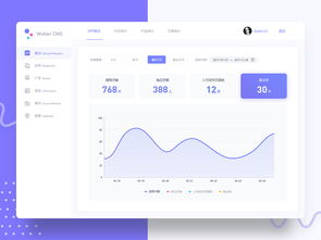 cms系統概況界面 web ui