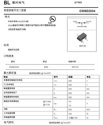 【CMSD2004S CENTRAL SOT-323原裝進口現貨 弘創偉業電子】價格,廠家,圖片,集成電路/IC,深圳市福田區新亞洲電子市場二期弘創偉業電子商行-