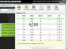 多語言企業網站管理系統mlecms v2.1.1 多國語言支持