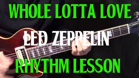  Whole Lotta Love - Một Bản Power Ballad Cực Mạnh Và Những Khúc Guitar Blues Bay Bão